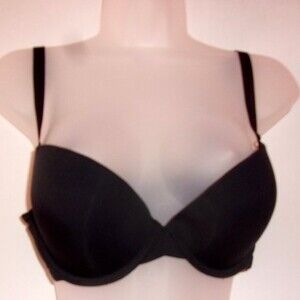 Youmita Black U Back/Push Up 34C Bra NWT
